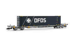 Arnold HN9751 - TT - Containertragwagen Sffgmss DFDS, TOUAX, Ep. VI